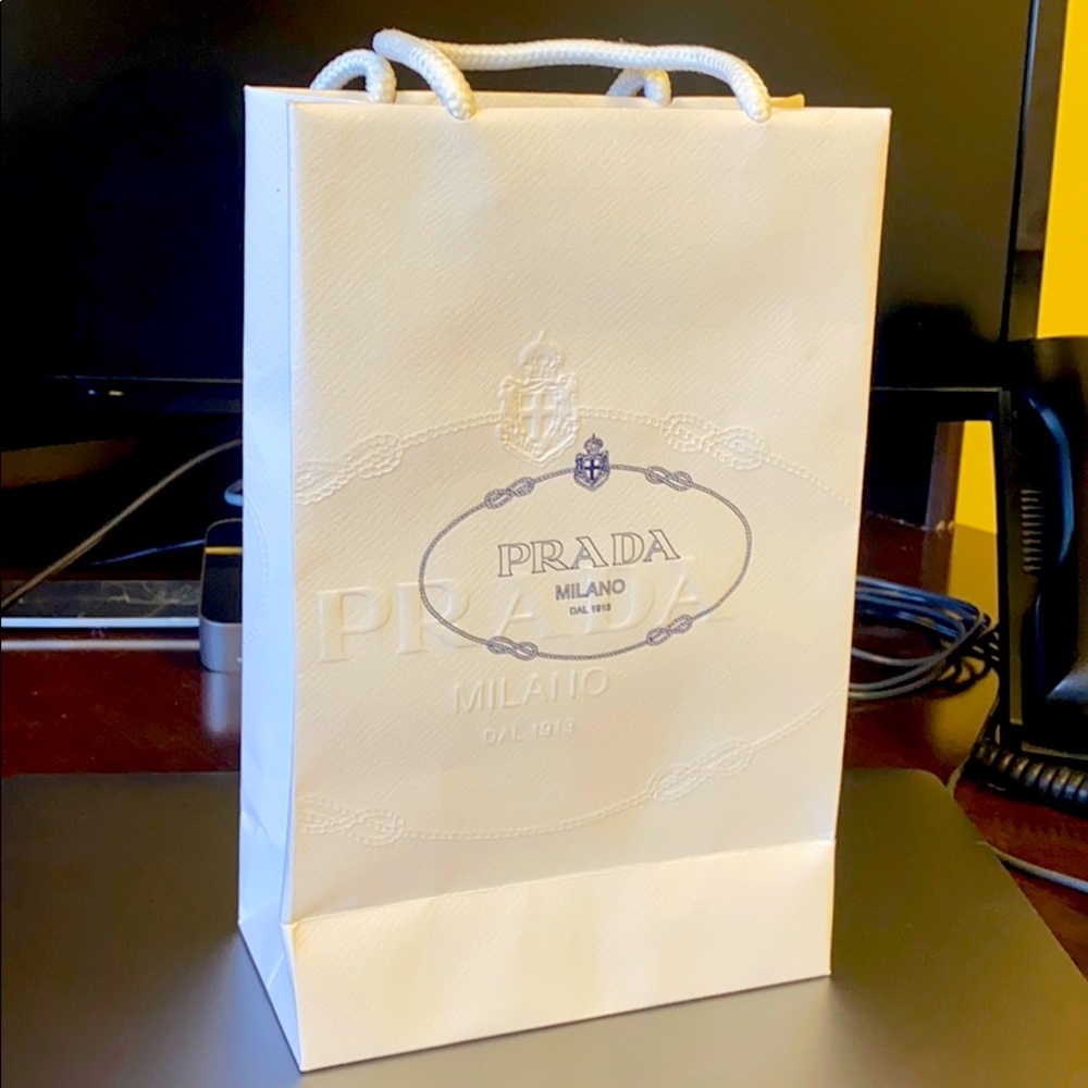 Prada gift bag